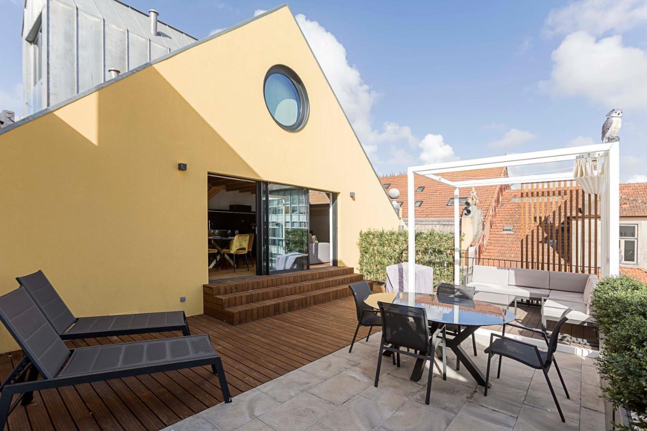 Downtown Duplex W/ Amazing Terrace By Lovelystay 포르투 외부 사진