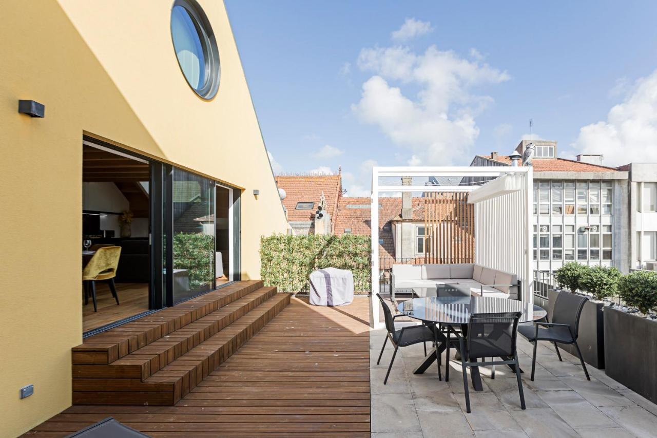 Downtown Duplex W/ Amazing Terrace By Lovelystay 포르투 외부 사진