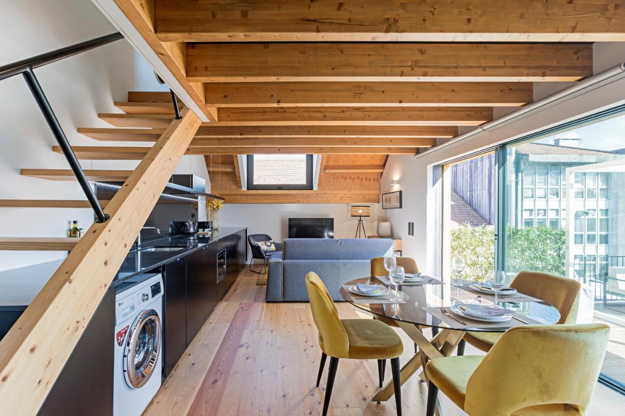Downtown Duplex W/ Amazing Terrace By Lovelystay 포르투 외부 사진